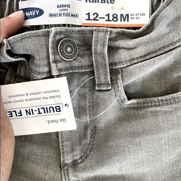 🎉OLD NAVY Boys KARATE Jeans - Picture 3 of 4